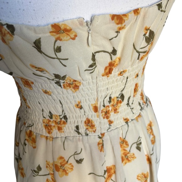 Reformation Elyse Floral Mini Dress - Size 12 - Picture 7 of 13